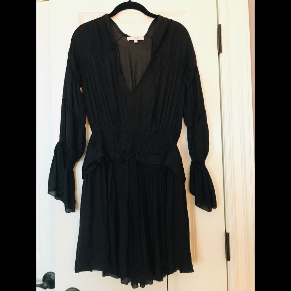 Black silk IRO dress